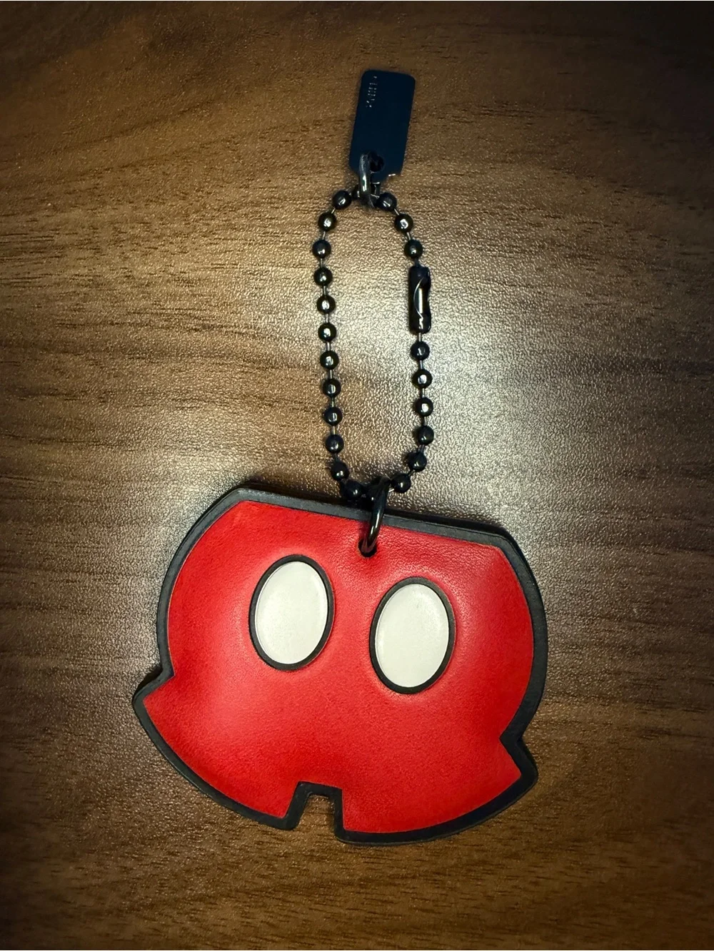 Disney X Coach - Mickey Mouse Shorts Bag Charm | Hangtag